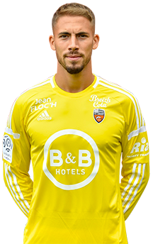 Benjamin Lecomte FC Lorient Gardien Capitaine