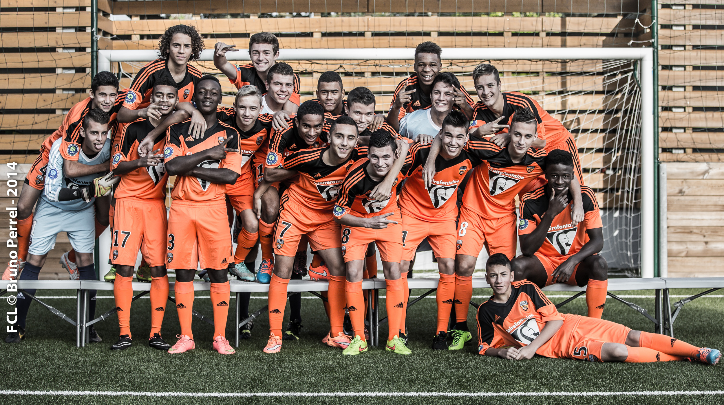 Formation : Les clichés de la photo officielle 2014/15 - FC Lorient