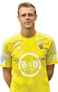 Paul Delecroix FC Lorient Gardien de but