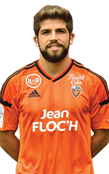 Jimmy Cabot FC Lorient Milieu de terrain