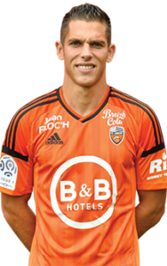 Maxime Barthelmé FC Lorient Milieu de terrain