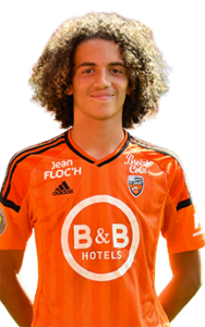 Matteo Guendouzi FC Lorient Milieu de terrain