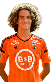 Matteo Guendouzi FC Lorient Milieu de terrain