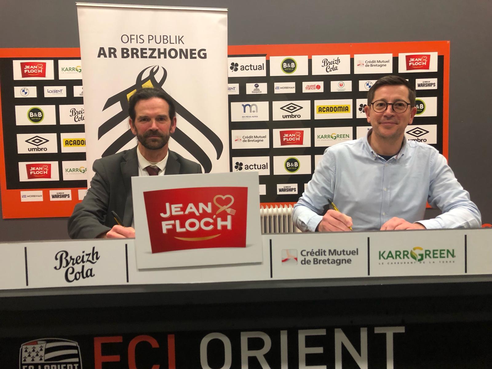 FC Lorient unterzeichnet die bretonische Sprachcharta „Ya d’ar brezhoneg“ ...