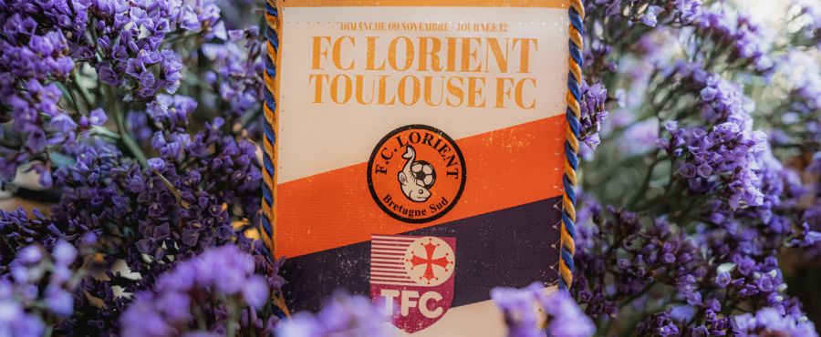 FC Lorient – Toulouse FC : Découvrez le fanion du match !