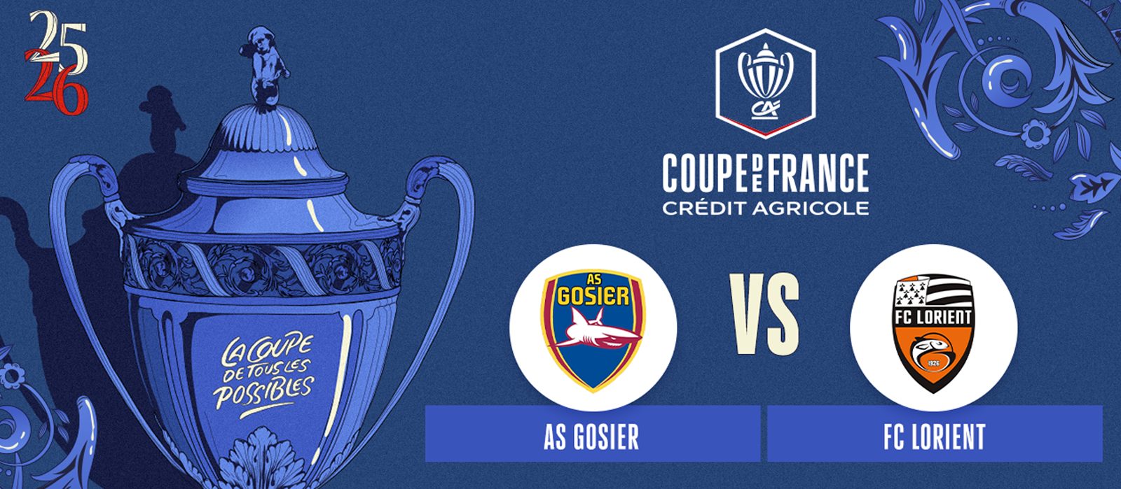 AS Gosier – FC Lorient : Les informations billetterie
