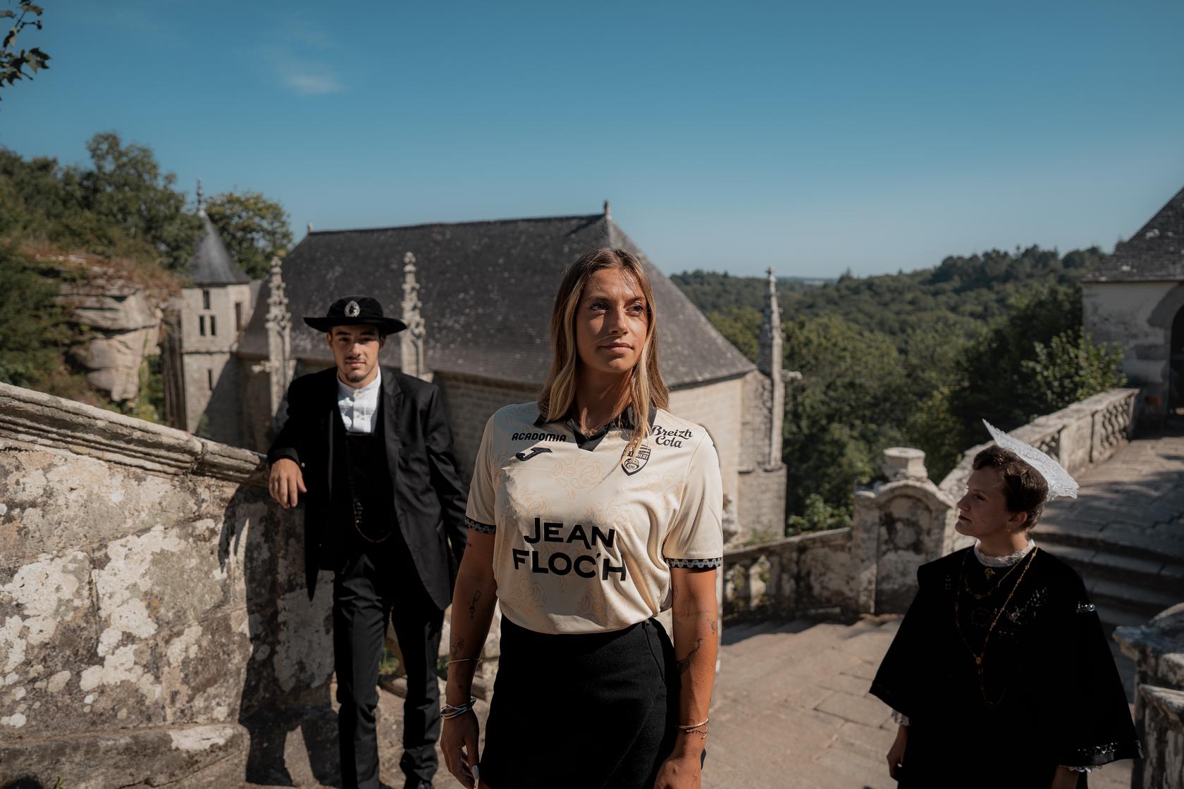 Le maillot extérieur, un hommage au patrimoine breton