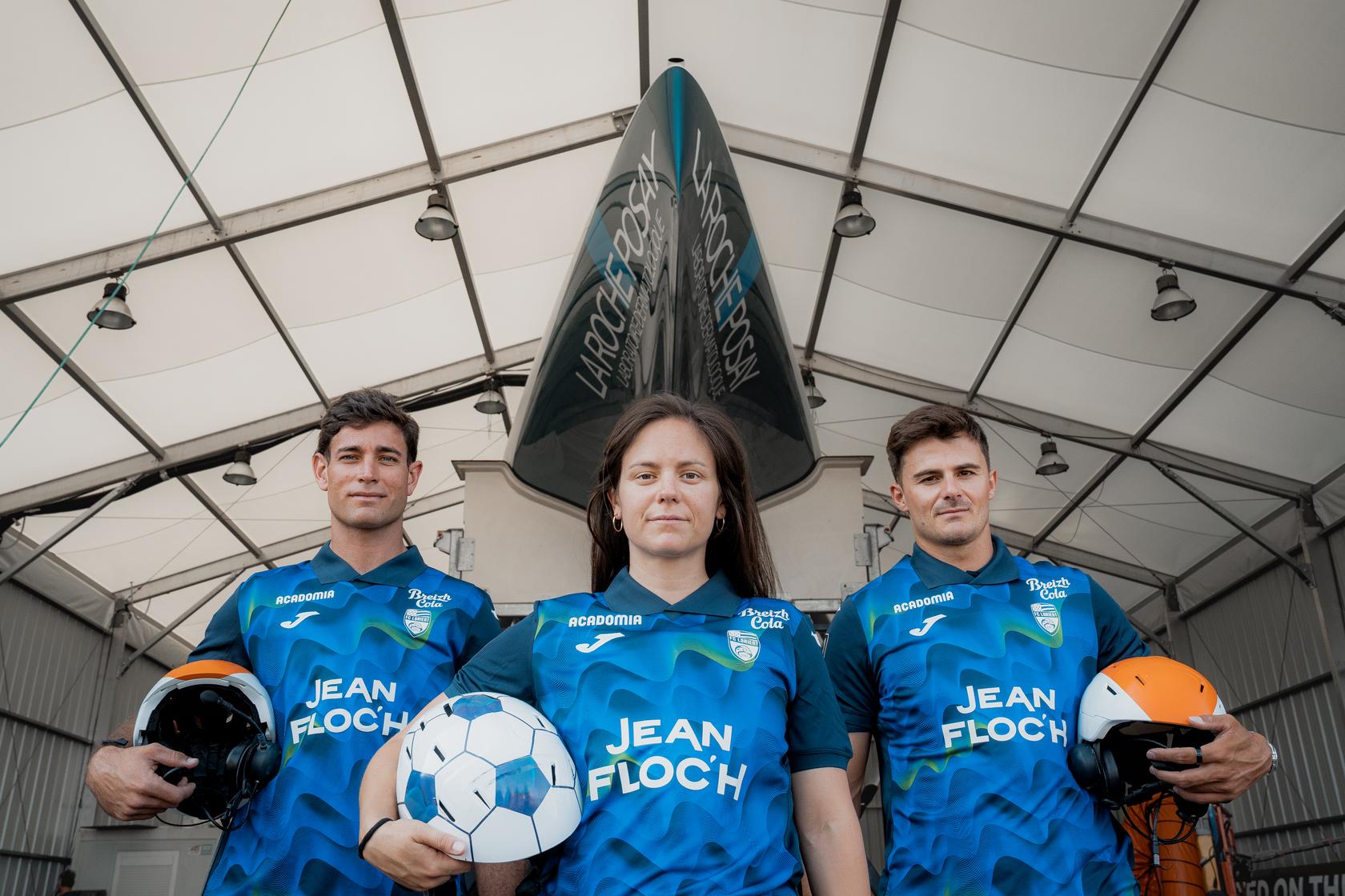 Le maillot « third » des Merlus, la mer en héritage