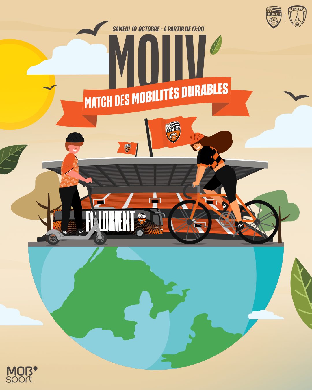 FC Lorient - | Paris FC: Sustainable Mobility in the Spotlight - | FC ...